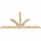 Ekena Millwork Redmond Rough Sawn Timber Gable Bracket, Douglas Fir, 108"W x 63"H x 4"D x 6"F, 14/12 Pitch GBW108X63X0406RED00RDF - alternate 4